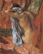 Edgar Degas bathing lady oil painting on canvas